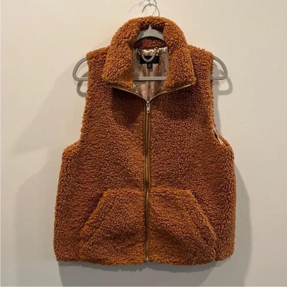J. Crew Sherpa Teddy Vest